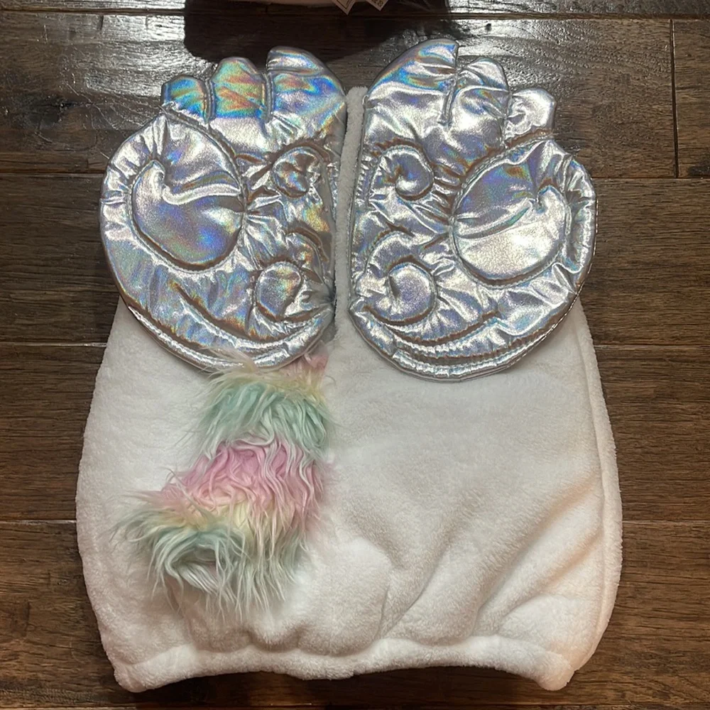 Spirit Unicorn Belly Infant Costume - Pink and White - Picture 7 of 10
